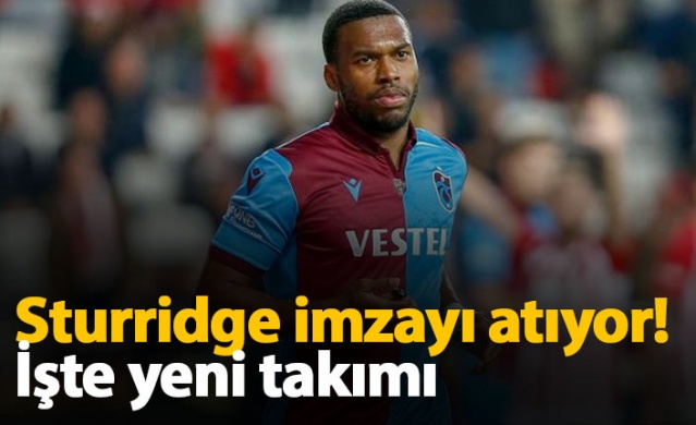 Sturridge imzayı atıyor