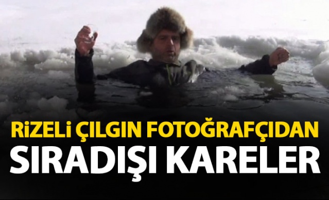 Rizeli fotoğrafçıdan sıradışı fotoğraflar