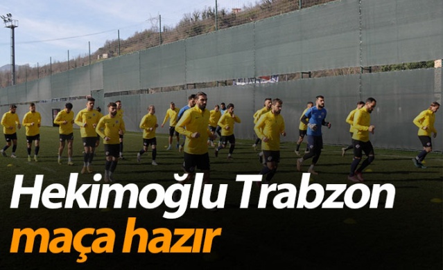 Hekimoğlu Trabzon maça hazır - 06 Şubat 2021