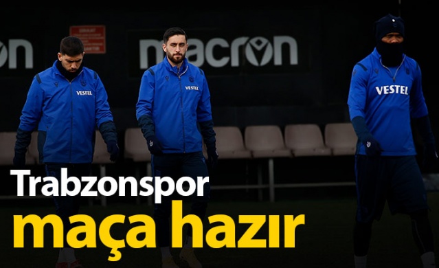 Trabzonspor Başakşehir maçına hazır