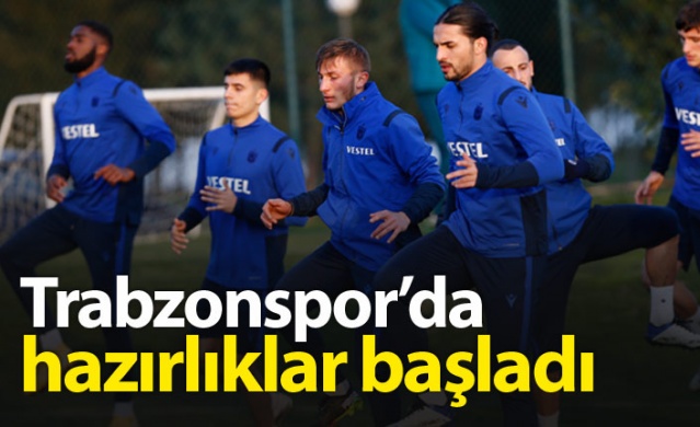 Trabzonspor'da Fenerbahçe hazırlıkları başladı