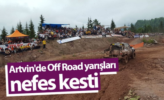 Artvin'de Off Road yarışları nefes kesti