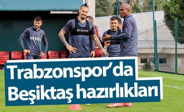 Trabzonspor, Beşiktaş maçı hazırlıklarını sürdürdü. 3 Kasım 2021