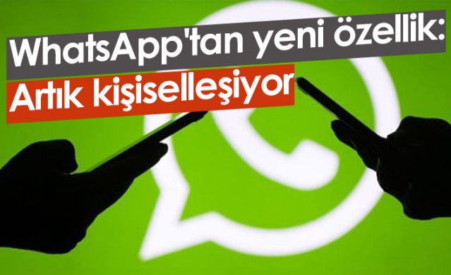 WhatsApp'tan yeni özellik