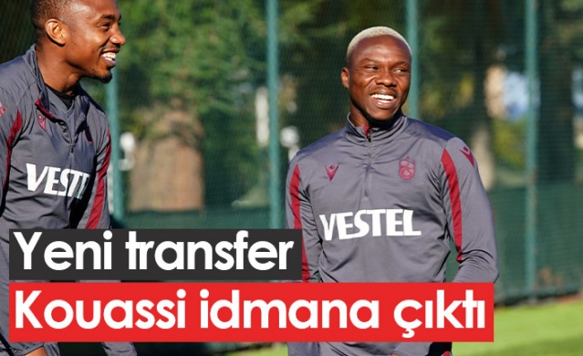 Trabzonspor'da Kouassi idmana çıktı