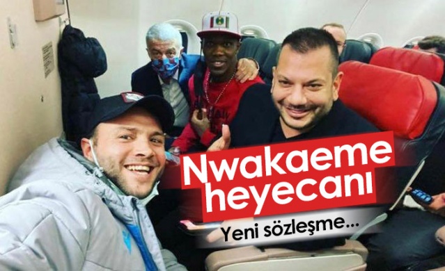 Trabzonspor'da Nwakaeme heyecanı! Yeni sözleşme...