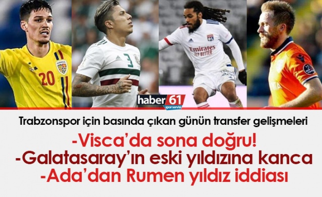 Trabzonspor için günün transfer iddiaları - 02.01.2022