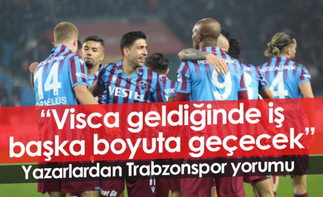 Yazarlardan Trabzonspor Y.Malatyaspor maçı yorumları. Foto Galeri