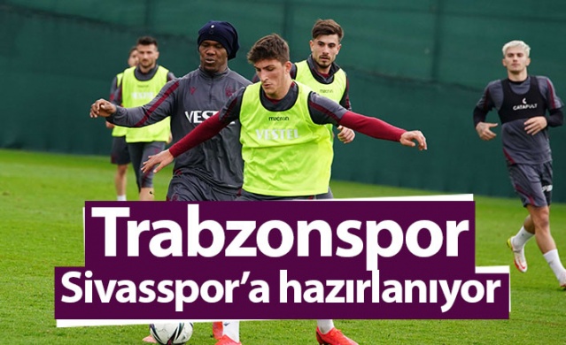 Trabzonspor, DG Sivasspor maçı hazırlıklarını sürdürdü. Foto Galeri