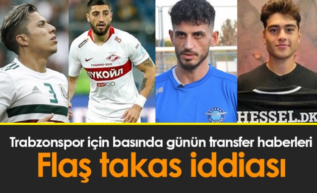 Trabzonspor için günün transfer iddiaları - 13.01.2022 - Foto Haber