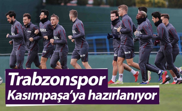 Trabzonspor'da Kasımpaşa maçı hazırlıkları sürüyor. 2 Şubat 2022 Foto Galeri