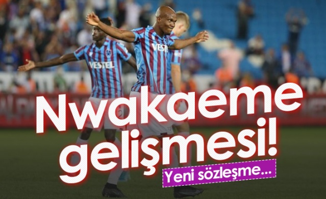 Trabzonspor'da Nwakaeme gelişmesi. Foto Galeri.