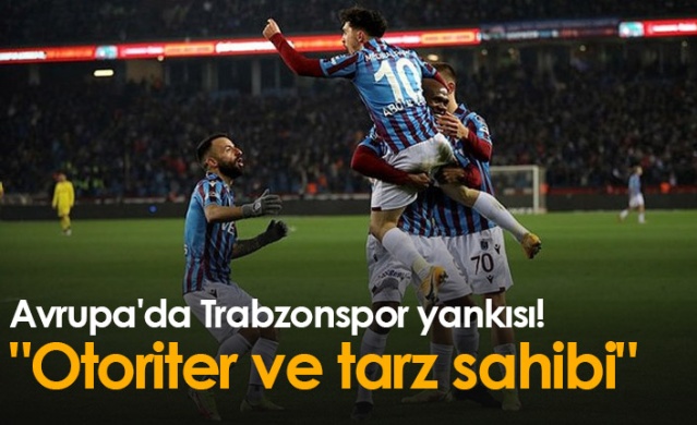 Trabzonspor Avrupa'da ilgi odağı! Foto Haber