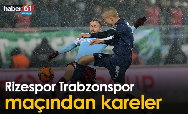 Rizespor 3-2 Trabzonspor. Foto Haber