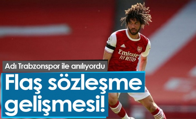 Trabzonspor ile adı anılan Elneny'de flaş gelişme. Foto Galeri