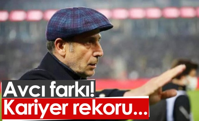 Abdullah Avcı farkı! Kariyer rekoru....Foto Haber