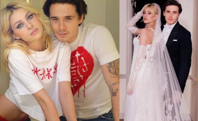 Dünyanın konuştuğu düğün! Brooklyn Beckham ve Nicola Anne Peltz evlendi. Foto Galeri