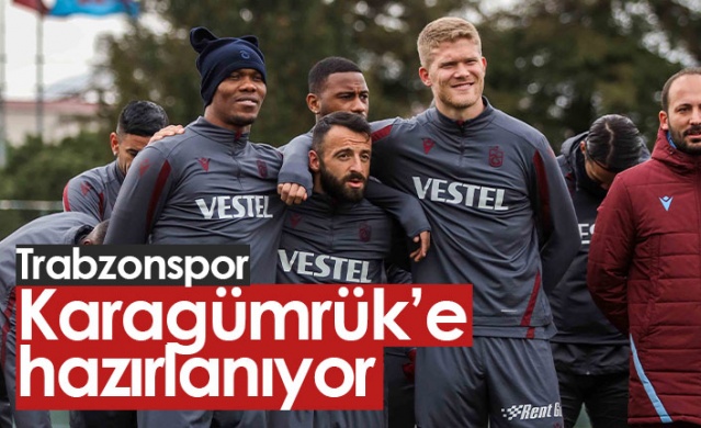 Trabzonspor Karagümrük'e hazırlanıyor. Video Haber