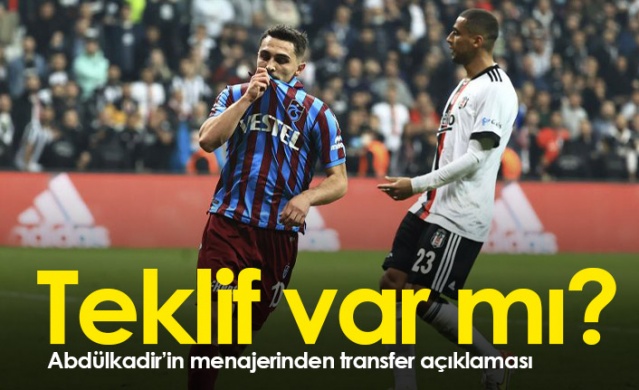 Abdülkadir Ömür için menajerinden transfer açıklaması. Foto Haber