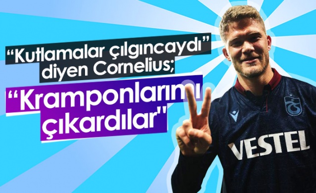 Cornelius kutlamaları anlattı: Kramponlarımı ayaklarımdan çıkardılar. Foto Galeri