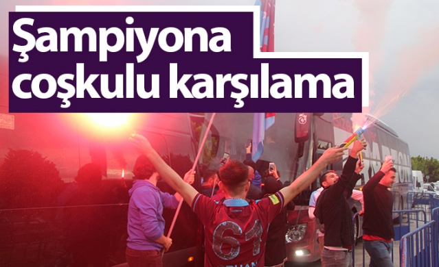 Trabzonspor, Hatay’da coşku ile karşılandı. Foto Galeri