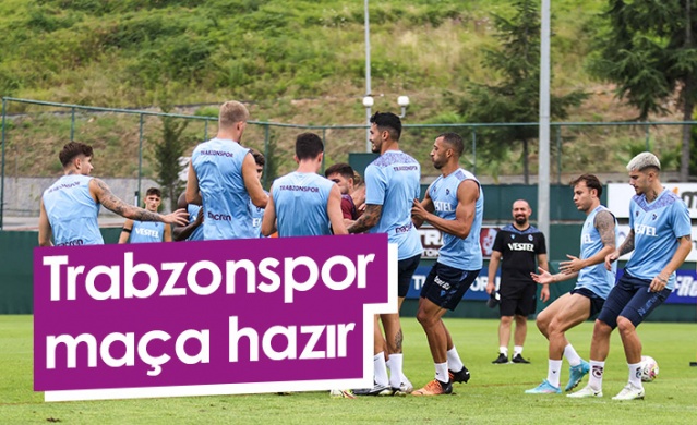 Trabzonspor   Lig'in ilk haftasında karşılaşacağı İstanbulspor maçı hazırlıklarını tamamladı. Foto Haber - 4 Ağustos 2022