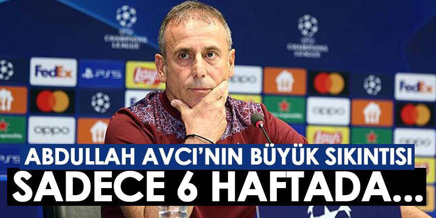 Trabzonspor'da Abdullah Avcı'nın büyük sıkıntısı! Sadece 6 haftada…Foto Haber