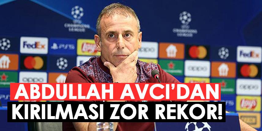 Trabzonspor, Abdullah Avcı ile sahasında iyi performans ortaya koyuyor Foto Haber