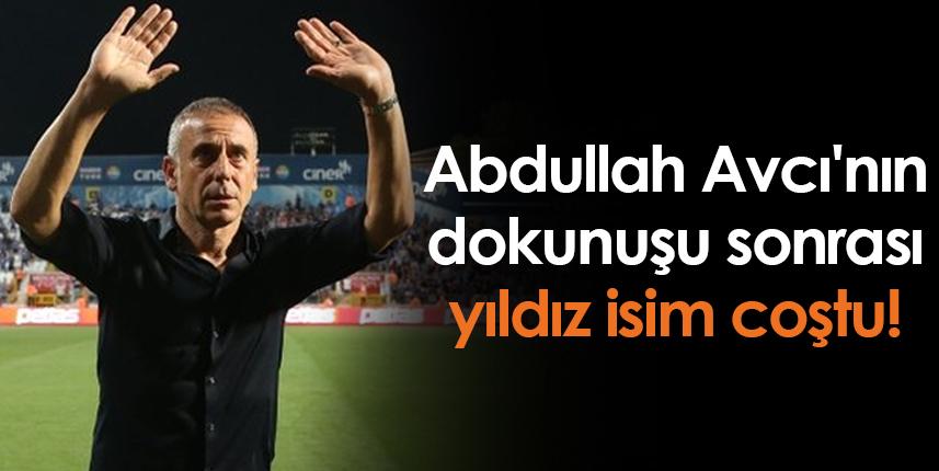 Trabzonspor'da Abdullah Avcı'nın dokunuşu sonrası yıldız isim coştu! Foto Haber