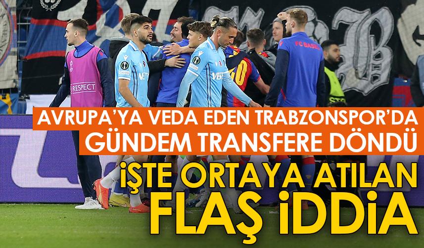 Avrupa'ya veda eden Trabzonspor'da gündem transfere döndü!