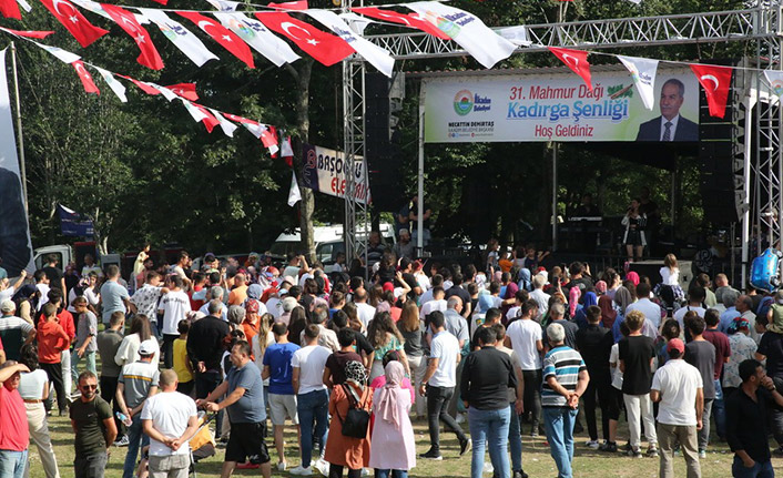 Mahmur Dağı Kadırga Şenlikleri renkli görüntülerle son buldu