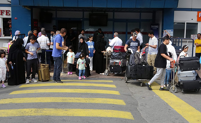 Arap turistler Trabzon’dan vazgeçemiyor