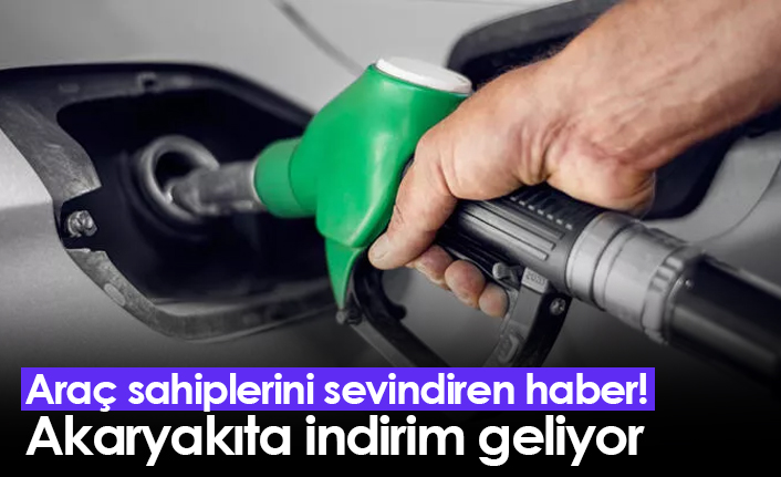 Araç sahiplerini sevindiren haber! Akaryakıta indirim geliyor