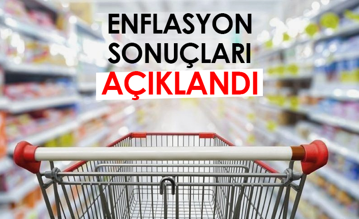 Enflasyon sonuçları açıklandı