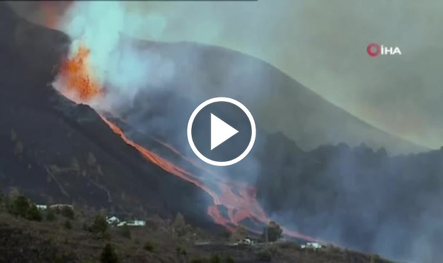 La Palma’daki Cumbre Vieja Yanardağı’nda patlamalar şiddetini arttırıyor