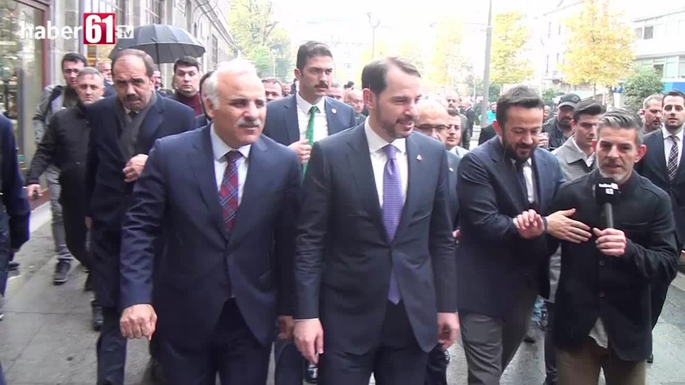 Bakan Albayrak Haber61 mikrofonlarına konuştu