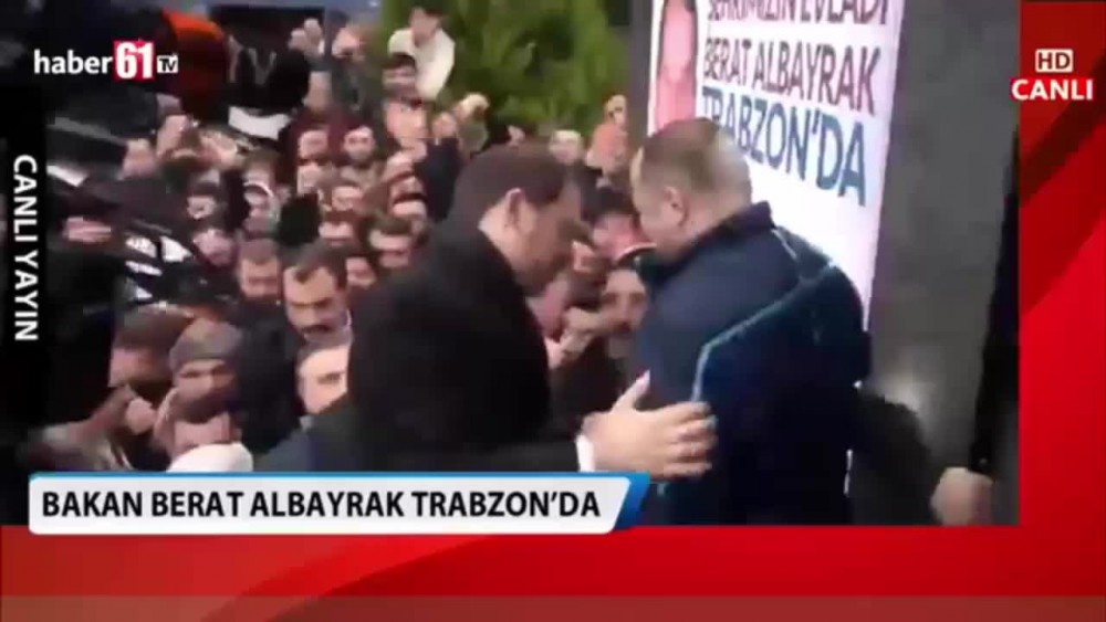 Berat Albayrak Trabzon'da konuştu