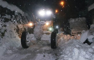 Yomra'da 11 mahalle yolu ulaşıma açıldı