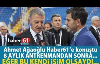 Ahmet Ağaoğlu: “Eğer bu kendi işim olsaydı…”