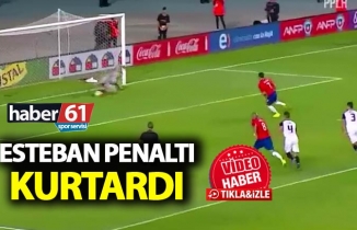 Esteban penaltı kurtardı