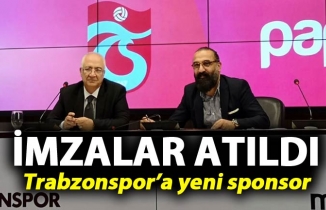 Trabzonspor yeni sponsoru ile imzaladı