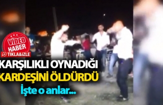 Düğünde kardeşinin silahıyla ölen gencin vurulma anı ortaya çıktı