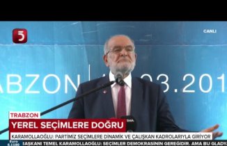 Karamollaoğlu Trabzon'da konuştu