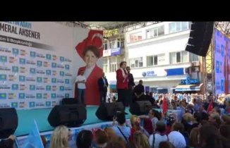 Meral Akşener'in Trabzon mitingi