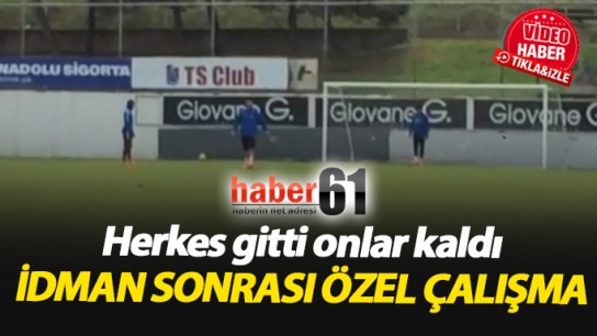 Burak ve Rodallega gol çalıştı