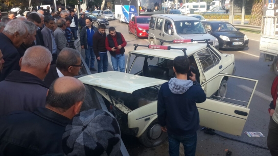 Trabzon'da trafik kazası