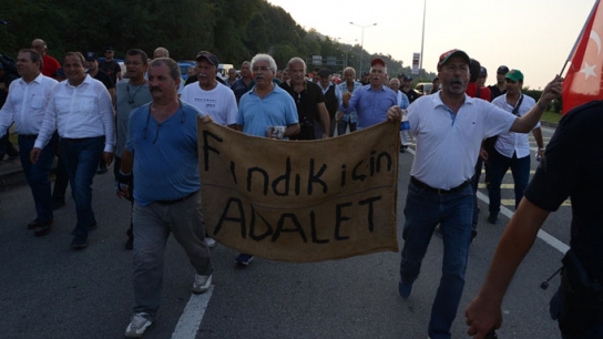 "Fındık İçin Yürüyoruz" yürüyüşünde ilk gün tamamlandı