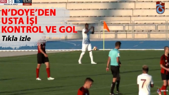 N'doye golünü attı