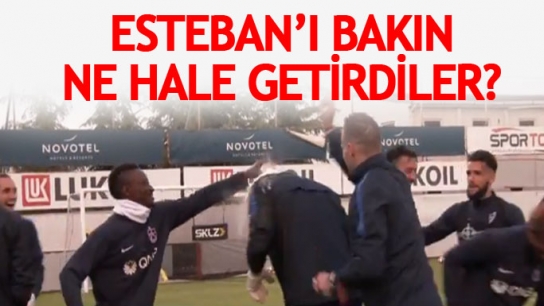 Esteban'ı bakın ne hale getirdiler?