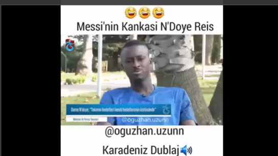 N'doye reis: Senegalli değil Çarşibaşiliyim